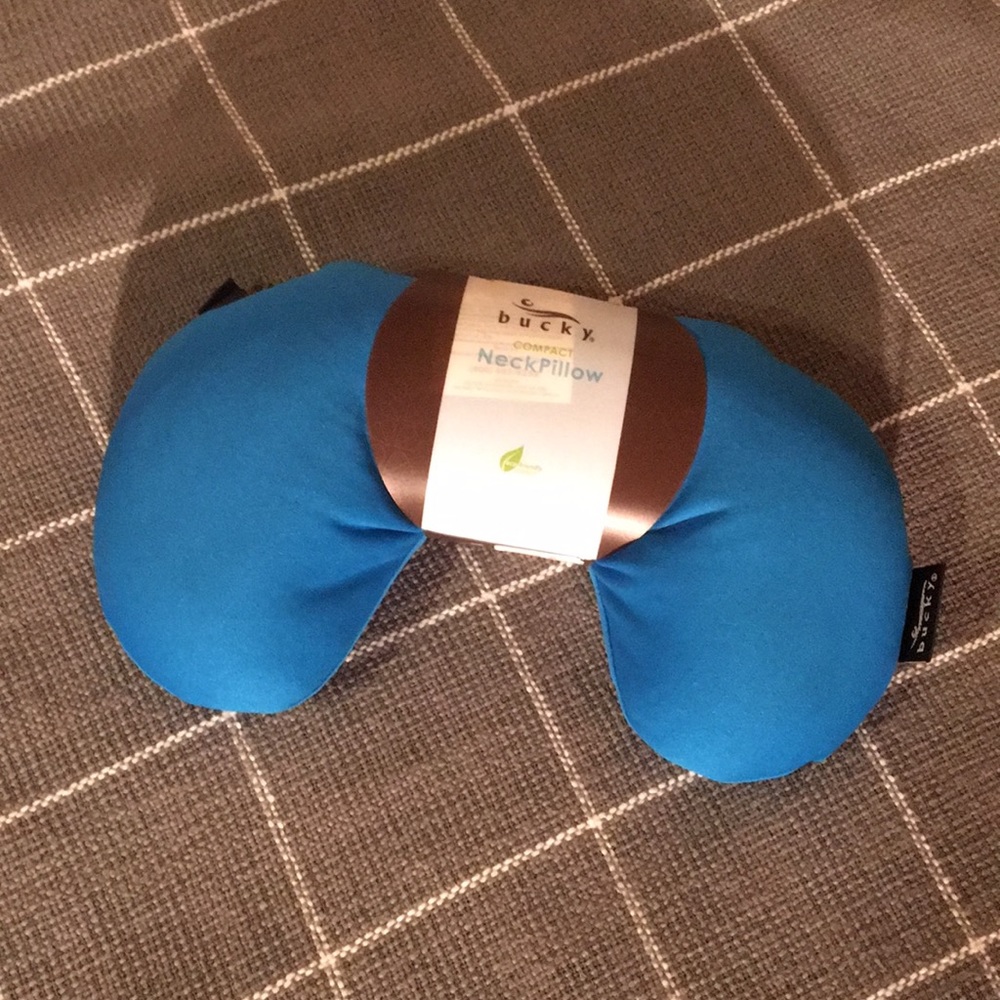 Bucky French Blue Mini Natural Millet Neck Pillow